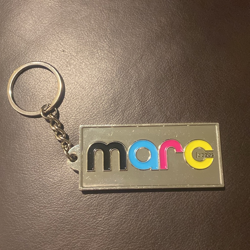 Marc Jacobs rainbow keychain